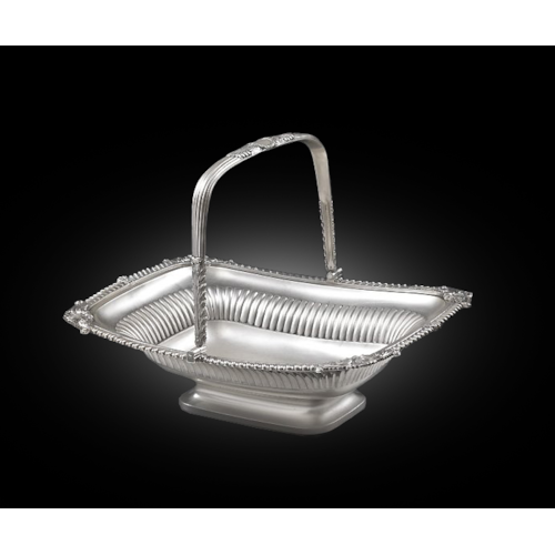 A George III silver Basket
